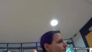 Gorgeous czech girl was tempted in the mall and reamed in pov