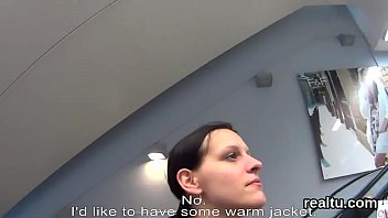 Gorgeous czech girl was tempted in the mall and reamed in pov