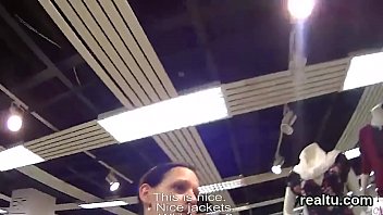 Gorgeous czech girl was tempted in the mall and reamed in pov