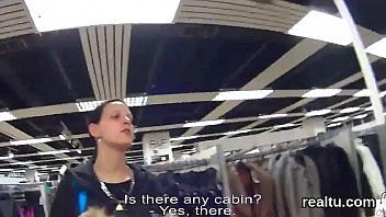 Gorgeous czech girl was tempted in the mall and reamed in pov