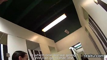 Gorgeous czech girl was tempted in the mall and reamed in pov