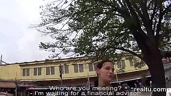 Gorgeous czech girl was tempted in the mall and reamed in pov