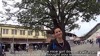 Gorgeous czech girl was tempted in the mall and reamed in pov