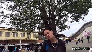 Gorgeous czech girl was tempted in the mall and reamed in pov