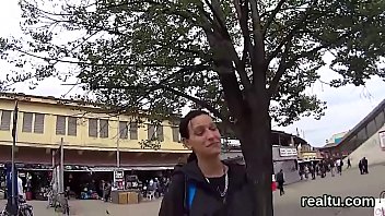 Gorgeous czech girl was tempted in the mall and reamed in pov