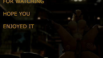 3d succubus has some unfinished business with her wet holes for a massive cock