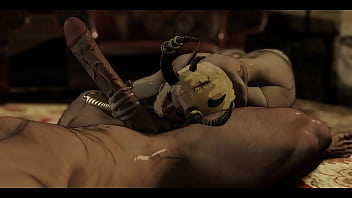 3d succubus has some unfinished business with her wet holes for a massive cock