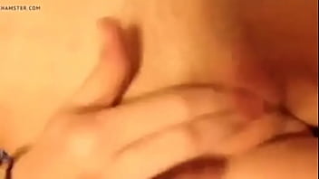 Masturbating