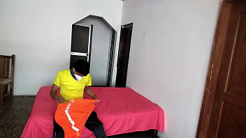 Unfaithful woman calls her neighbor to fuck her next to him