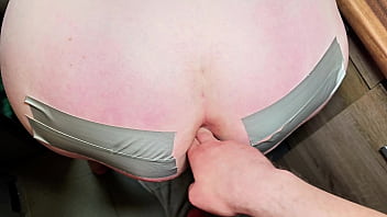 Not in my ass it hurts please cum in my asshole right now daddy