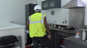 Rose skies take plumber's bbc like a slut