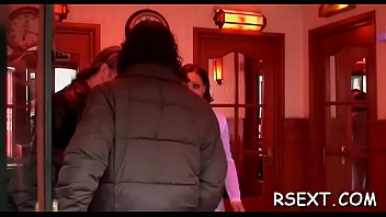 Girl's tits licked wet fucked