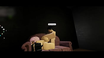 Roblox porn — the martyr getting fuckedinto submission