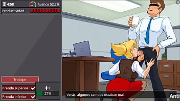 Follada en el trabajo solo quiere sexo y complacer a sus amigos Follada en el trabajo solo quiere sexo y complacer a sus amigos