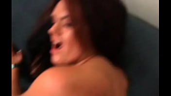 She shows off her sexy body and leopard print lingerie before spreading her legs for jon