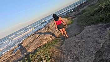 Fetiche por pés na praia solinhas deliciosas exibidas em público para amantes podólatras