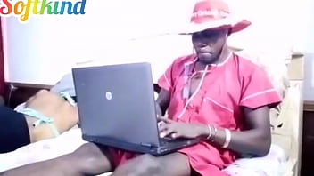 Riding white slime pussy