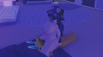 Fucking my friend lucky in hotel and at her house