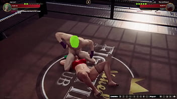 Joe vs girlfriend nf3d mixed combat sex battle