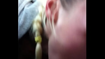 Sucking me in the car