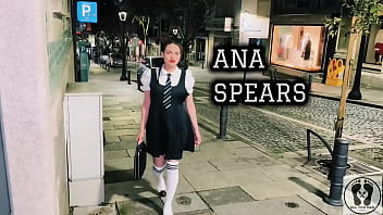 Ana spears caught by masked strangers bj fuck cumwalk film