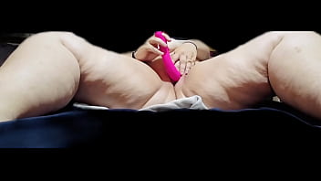 Using my wand then masturbation till i cum