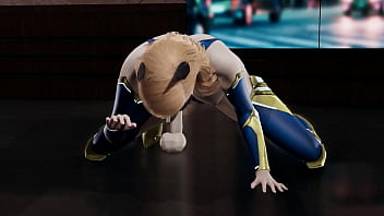 Hot babe dressed in batgirl costume sucks and fucks