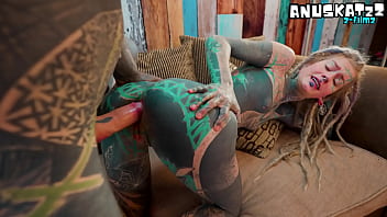 Dreadlocks and heels bwc's rough anal facial anal gapes