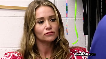 Beautiful milf milks officer on action camera