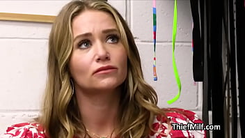 Beautiful milf milks officer on action camera