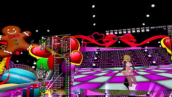 観客席からダンス鑑賞です