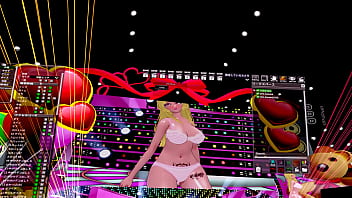 観客席からダンス鑑賞です