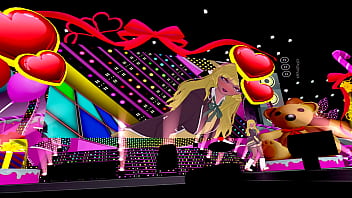 観客席からダンス鑑賞です