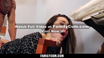 Stepdaughter discreetly slips off her panties and spills paper clips bending over to pick them up familycum Stepdaughter discreetly slips off her panties and spills paper clips bending over to pick them up familycum
