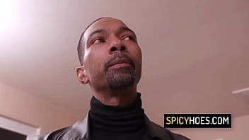 Big tits milf enjoys interracial double penetration