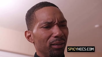 Big tits milf enjoys interracial double penetration