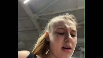 Hard fucking in the gym