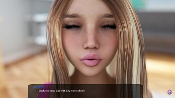 Stepsis is jealous her stepbrother kissed her friend 3d hentai animated porn milfy city