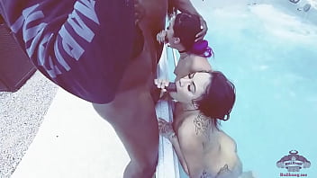 How do you like your pool parties this saturday it is going down once again