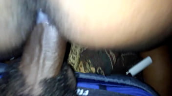 Homemade ebony doggy