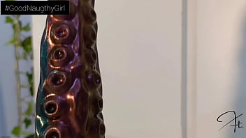 This giant 19 inch mounster wants to get in my pussy and my ass until it makes me cum