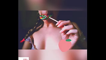 Little Hot Student Licking A Lollipop But Wondering Your Cock thumbnail