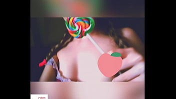 Little Hot Student Licking A Lollipop But Wondering Your Cock thumbnail