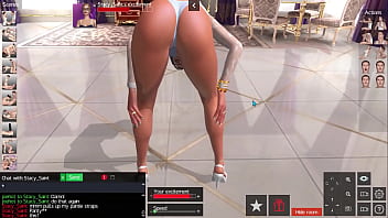 Fucking a naughty saint