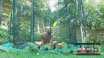 Fucking with my exhibitionist girlfriend in the outdoor park follando con mi novia exhibicionista en el parque al aire libre