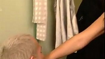 Double penetration with a dirty slut