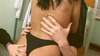 Double penetration with a dirty slut