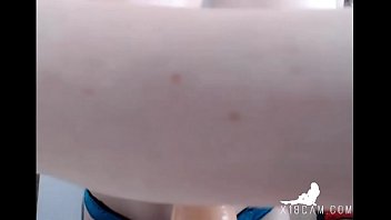 Titfuck on webcam show