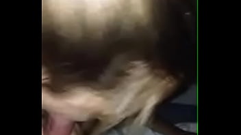 Teen sucking my dick