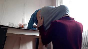 My secretary gives me analingus for a bonus